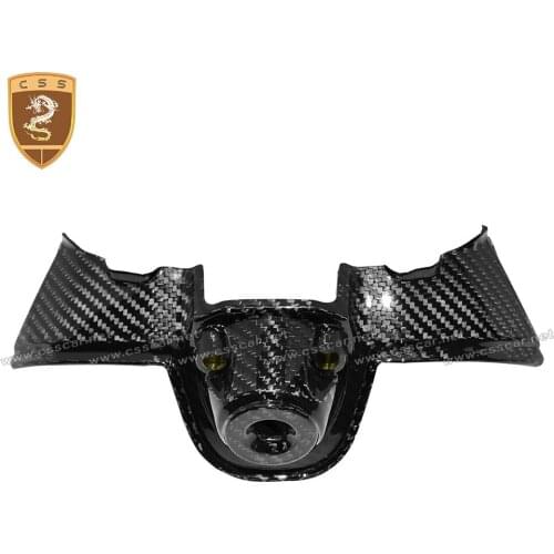 CSSCAR Motorcycle Key Cover for 2018-on Ducati Panigale V4 100% Carbon Fiber Black Key Guard Cover - 1x1 plain Matte 4-027