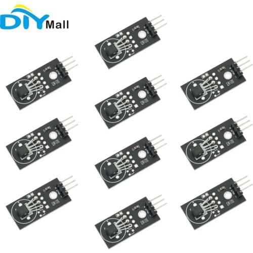 10pcs DS18B20 Digital Signal Output Temperature Measurement Module Board Detection Sensor for Arduino