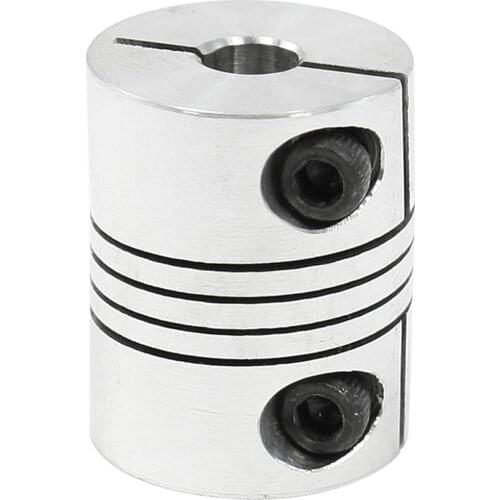 CNC Motor Shaft Coupler 6.35mm to 8mm Flexible Coupling 6.35x8mm