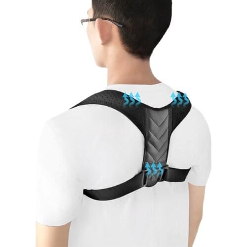 Posture Corrector Adjustable Back Support Belt Spine Back Shoulder Brace Support Belts Adult Invisible Hunchback Belts
