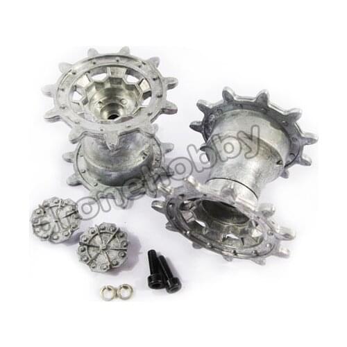 Mato 1:16 Leopard 2A6 3889 RC Remote Control Tank Model Accessories Upgrade Metal Drive Wheel Wheel Cover