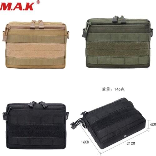 3 Color Multi-FunctionTactical Wallet MOLLE Tool Bag Leisure Sports Tactical Bag For Outdoor Hunting
