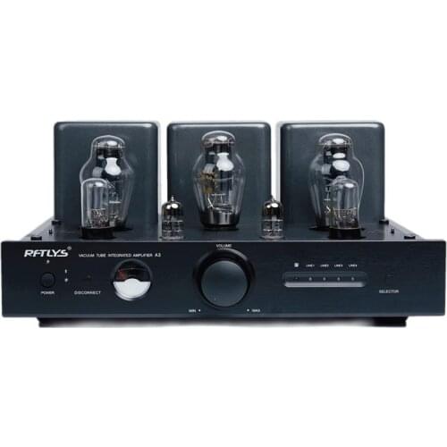 RFTLYS single-ended Class A 300B amplifier (A3), 8W + 8W (RMS 8Ω), frequency response 10HZ ～ 32HZ distortion 1% (1KHZ)