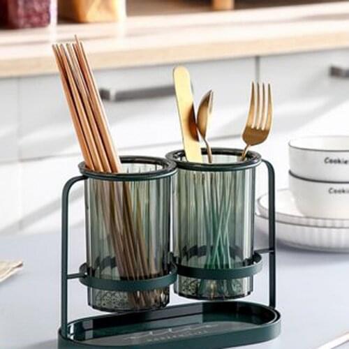 Nordic chopstick holder household kitchen chopstick rack tableware storage box drain chopstick holder chopstick barrel