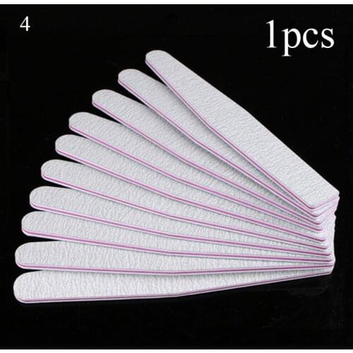 1pc 100/180 Grit Nail File Buffer Double Side Of Trimmer Buffer Sandpaper Nail Sanding Nail Art Nails Accessories Nail Art Tool