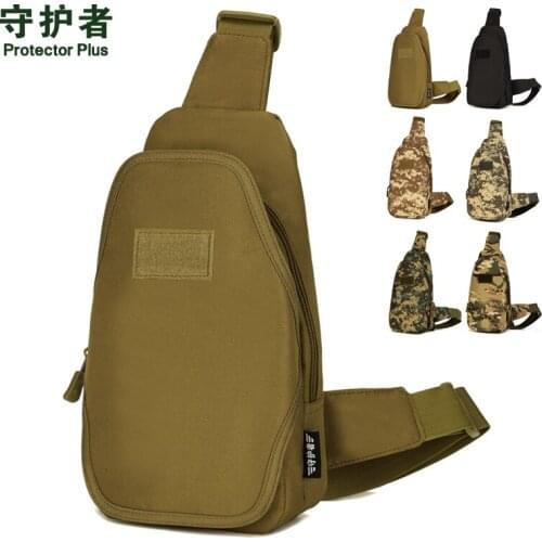 Tactical Chest Bag Protector Plus X210 Sports Bag Camouflage Nylon Military Trekking Pack Outdoor Hiking Cycling Bag