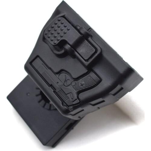 Tactical Police Belt Holster Handcuff Case Thumb Release Shackles Holder Cuff Pouch Military Hunting Handcuffs Waist Pocket