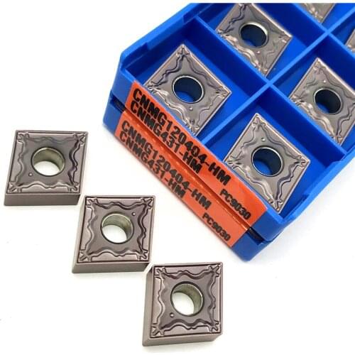 CNMG120404 HM PC9030 External turning tool Carbide insert turning insert CNC Cutting tool CNMG 120404 high quality lathe tools