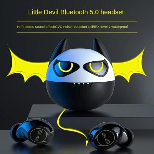 Onikuma T12 Wireless Bluetooth Headset Tws5.0 Binaural Mini Super Long Standby Game In Ear