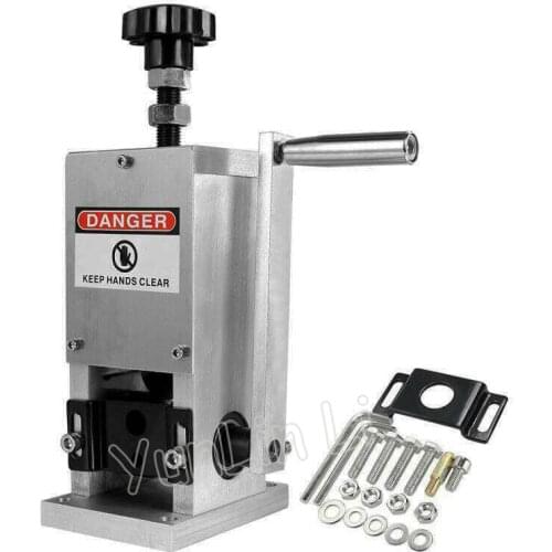 Stripping Machine Hand-operated Household Small Cable Wire Peeler Twisting Machine Waste Wire Stripping Tool DL-S025