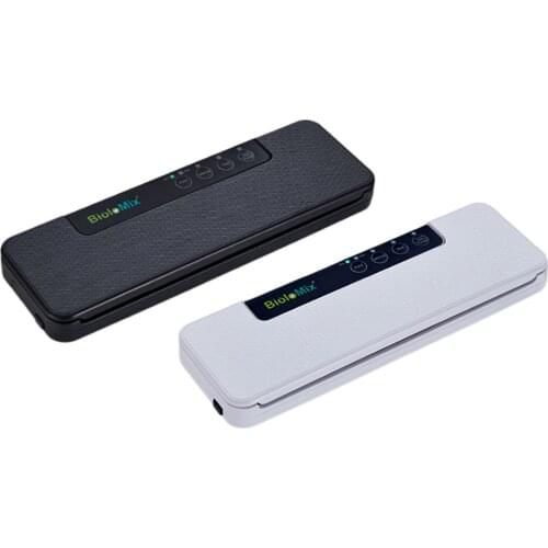 Vacuum Sealer Food Sealer w/ Seal Bags Compact Food Preservation for Wet and Dry Foods Kitchen Supplies EU Adapter