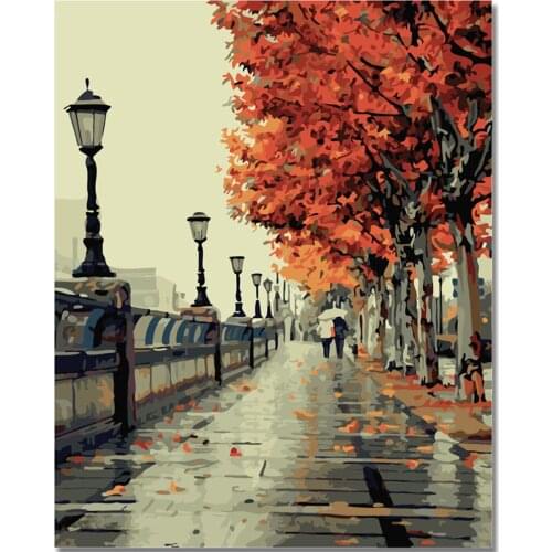 WONZOM Paintings By Numbers Landscapes