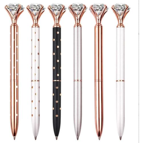 1pcs Wedding Writing Pen Bridesmaid Gift Wedding Decoration Bachelorette Party Bridal Shower Wedding Diamond Pen Gift for Guest