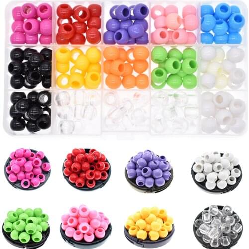180pcs/lot Dreadlocks Hair Ring Hair Braid Beads hair braid dread dreadlock Beads cuffs clips approx 5mm hole