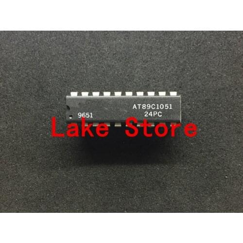 5 unids/lote AT89C1051 AT89C1051-24PC DIP
