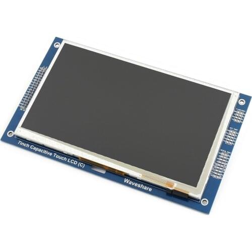 7inch Capacitive Touch LCD (C) ,800*480 Multicolor ,Graphic LCD, With GT911 capacitive touch screen control