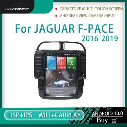 Android car radio 2din for JAGUAR F-PACE 2016-2019 multimedia car DVD player Stereo receiver GPS navigator Head Unit
