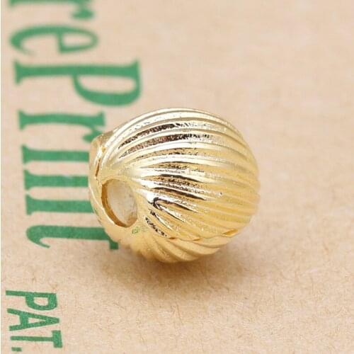 100% Authentic 925 Sterling Silver Elegant Seed Beads Hot Versatile String Beads Fit Original Bracelet Necklace DIY Jewelry