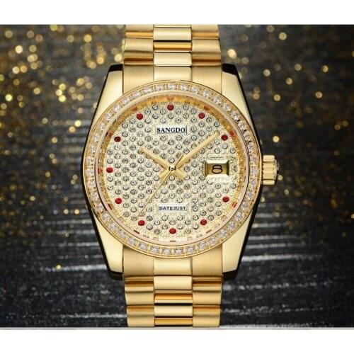 36.5mm Sangdo Luxury watches Automatic Self-Wind movement Mechanical watches babysbreath Mens watch SD41d