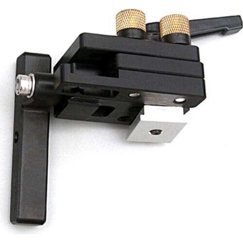 Miter Track Limit For T-Slot T-Tracks Stop Chute Limiter Scale Locator Woodworking Stopper Chute DIY Woodworking Manual Too F8S3
