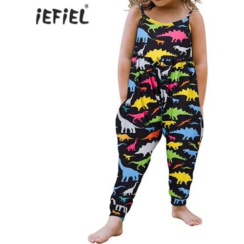 iEFiEL Summer Overalls For Girls
