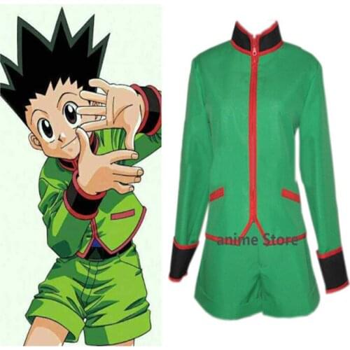 Cosplay Costume Hunter X Hunter Gon Freecss Custom-made Retail/Wholesale Halloween Christmas Party Uniform