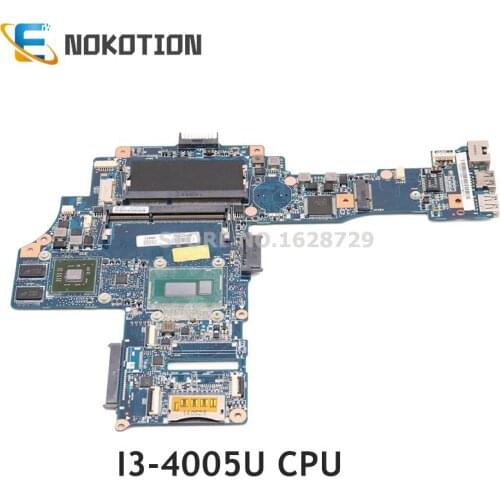 NOKOTION H000072060 CA10SUG CUG MB Mainboard For Toshiba Satellite L40-B L40 laptop motherboard SR1EK I3-4005U 1.7Ghz cpu