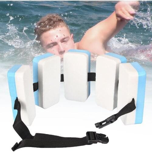 Adjustable Swim Float Board Belt Air Matresses Kids Adult Swimming Training Beginner Safety Waist Belt Floating EVA Foam Board