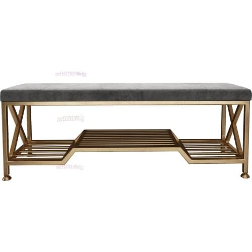 Customized Scandinavian Light Luxury Shoe Changing Stool Home Bench With Shoe Cabinet Home Door Wear Shoe Bench Can Sit On Shoe