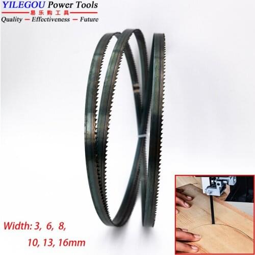 3 Pieces 8" Wood Band Saw Blades 1400*6*0.65mm*8 Teeth Saw Blades For Woodworking Saw Blades 6*0.65*1400mm*6/8/10/14 Teeth