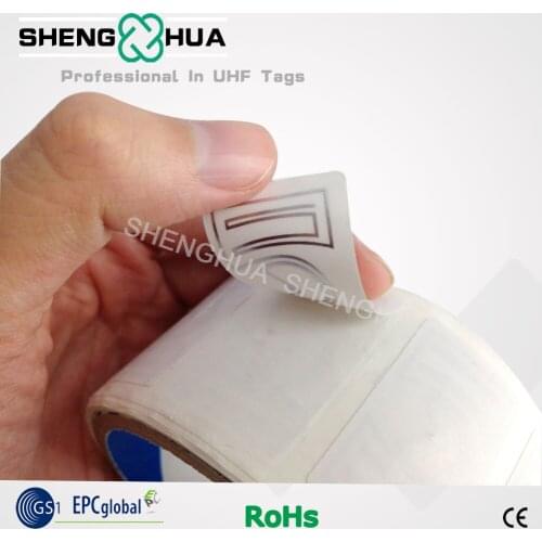 2000pcs Smart UHF RFID Blank Self Adhesive Label Low Price Convenient RFID Smart Tag Paper Roll Sticker for Anti-counterfeiting