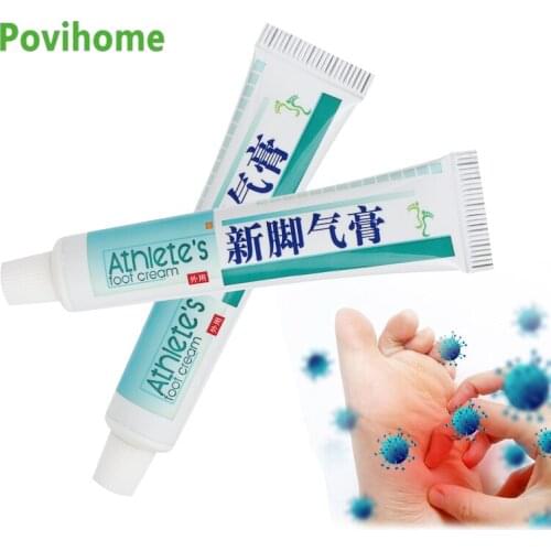 25g Foot Anti Itching Ointment Herbal Medical Plaster Antibacterial Antipruritic Cream Beriberi Relieve Feet Sweat Odor Peeling
