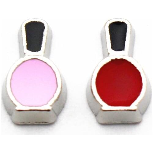 20Pcs/Lot Perfume Bottle Floating Charms Hand-made DIY for Glass Lockets