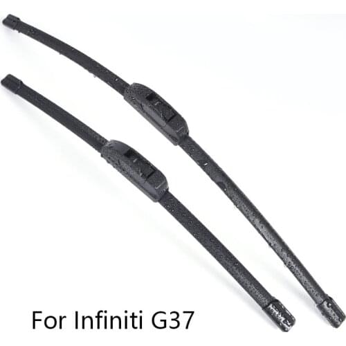 Car Windshield Wiper Blades for Infiniti G37 form 2008 2009 2010 2011 2012 2013 Car Windscreen wiper Rubber