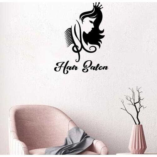 Cartoon BARBER SHOP Wall Sticker Wall Decal Sticker Home Decor For Kids Rooms Decoration Wall Decoration Murals