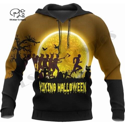 PLstar Cosmos 3Dprinted Newfashion Hippie Halloween Colorful Art Streetwear Funny Awsome Casual Hoodie/Sweatshirt/Zip Style-9