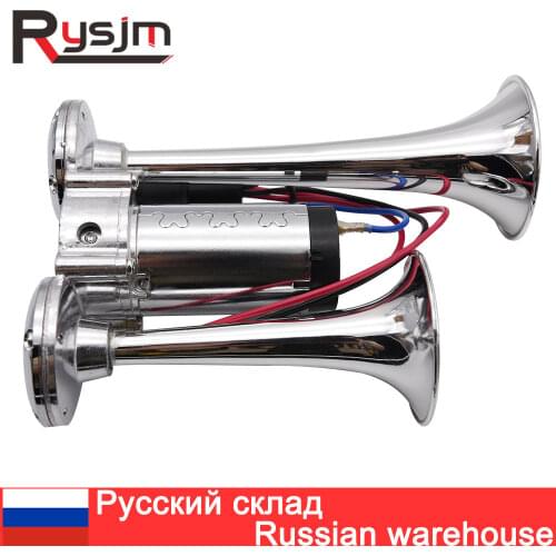 NEW 12V Car Air Horn 150DB Super Loud Universal Horn Single Trumpet Compressor 180 Hertz Horn For Car Truck Boat Motorcycle