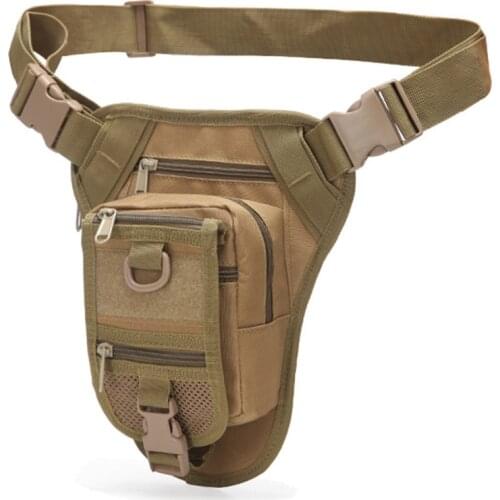 High Quality Waist Belt Pack Men Nylon Motorcycle Rider Bag Hip Bum Tactics Military Fanny Bags for Short Pistol Gun