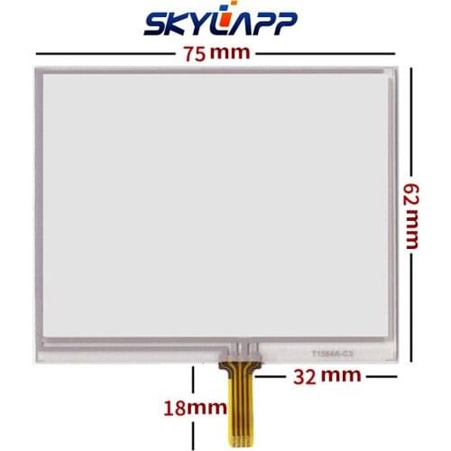 3.5‘’ Inch TouchScreen 4 Wire GPS navigator MP4 MP5 LMS350GF12 LMS350GF08 LMS350GF20 Resistance Handwritten Touch Panel Screen