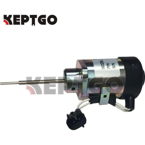 PS41CZ318 12V Stop Solenoid For Kubota 325 Miller Mig Welder Trailblazer D902 Engine