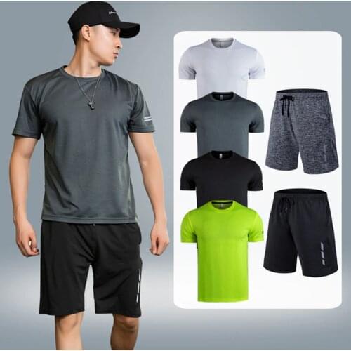 Psvteide Sports Suits Men 2 PCS Sportswear Man Sporty Set Man Tracksuit Sports Man Running Sets Mens Sports Suits Jogging