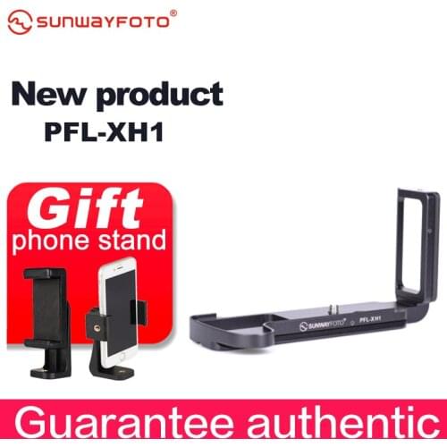 SUNWAYFOTO PFL-XH1 Tripod Head Quick Release Plate For Fuji X-H1 Tripod Head L bracket Specific Aluminum Quick Release Plate