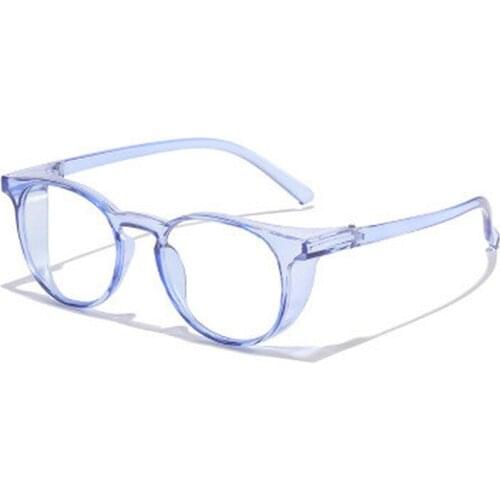 Retro Transparent Computer Glasses Frame Women Men Anti Blue Light Round Eyewear Blocking Glasses Optical Spectacle Eyeglass