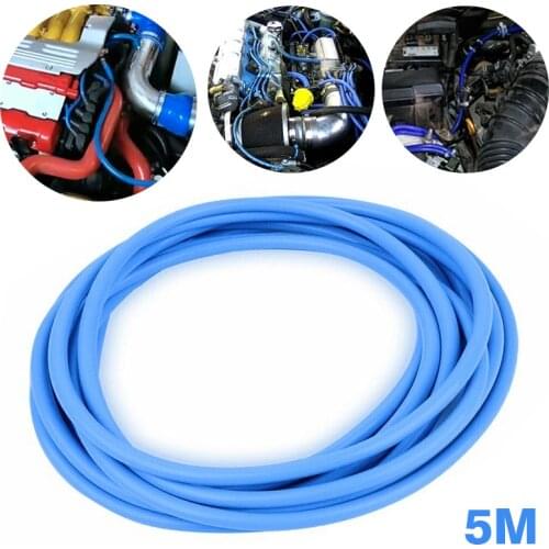 1 Roll 5M Blue Car Auto Vacuum Hose Silicone Hose Pipe Control Line 3mm ID 7mm OD Hose Car Accessories