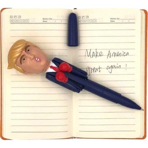 1Pcs Party Favor Baby Shower Upgraded Version US Presidential Shape Boxing Decompression Pen Children Toys Gift Souvenir