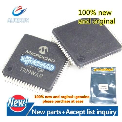 2Pcs 100% New and original PIC18F6390-I/PT QFP64 PIC18F6390-I in stock