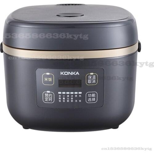 220V/900W Electric Rice Cooker Household 4L Multi-function Appointment Time Heat Preservation Electric Rice Cooker