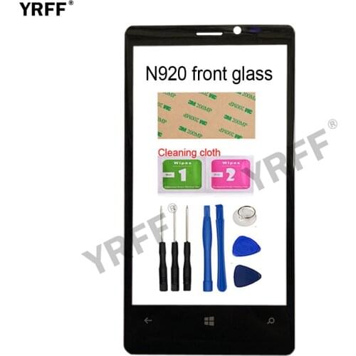 4.5'' N920 (No Mobile Touch Screen) Outer Glass For Nokia Lumia 920 N920 Front Glass Panel Replacement