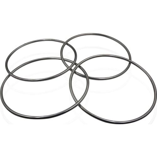Large Size Magnetic Linking Ring 4 Rings Set(Dia. 30cm,Stainless Steel) Magic Tricks Magician Stage Illusions Gimmick Fun Magia
