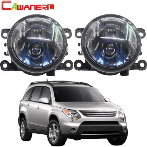 Cawanerl For Suzuki XL7 XL-7 2007-2009 100W Car Styling Halogen Fog Light Daytime Running Lamp DRL 12V High Power 1 Pair